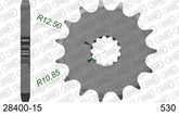 Pignone AFAM 28400-15 passo 530 KAWASAKI ZZR 500 ZX500 1990  -1992